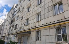 Покраска газовой трубы дома по адресу ул. Героев Хасана, 157